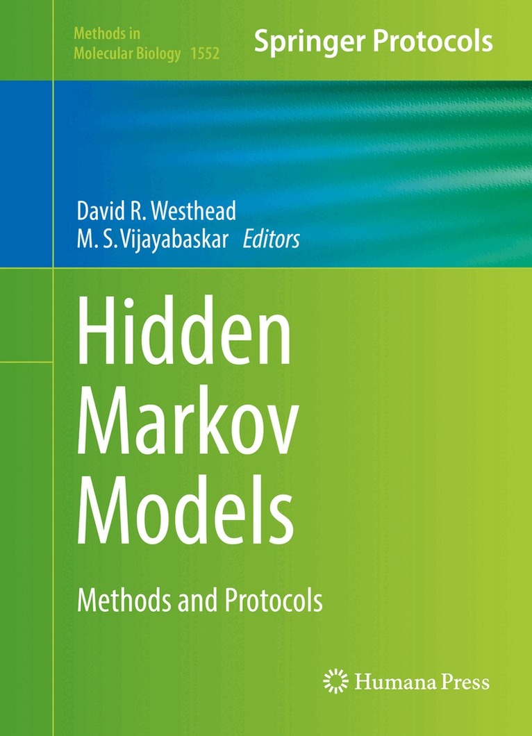 David R. Westhead, M. S. Vijayabaskar - Hidden Markov Models, Inbunden