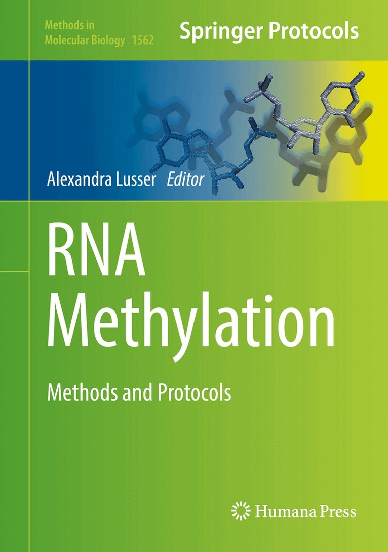 Alexandra Lusser - RNA Methylation, Inbunden