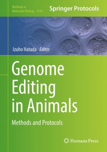 Izuho Hatada - Genome Editing in Animals, E-bok