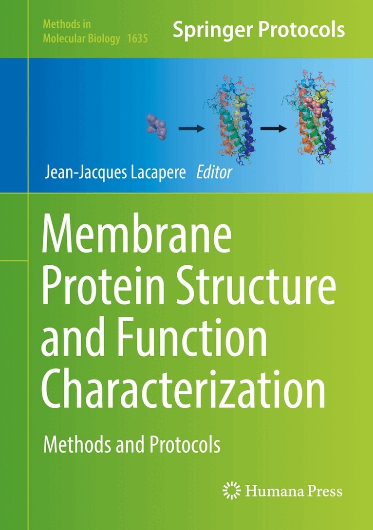 Jean-Jacques Lacapere - Membrane Protein Structure and Function Characterization, Inbunden