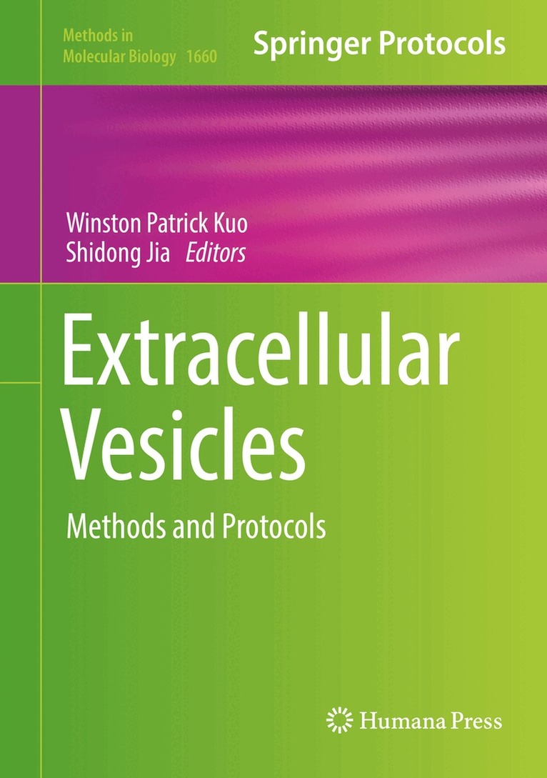 Winston Patrick Kuo, Shidong Jia - Extracellular Vesicles, Inbunden