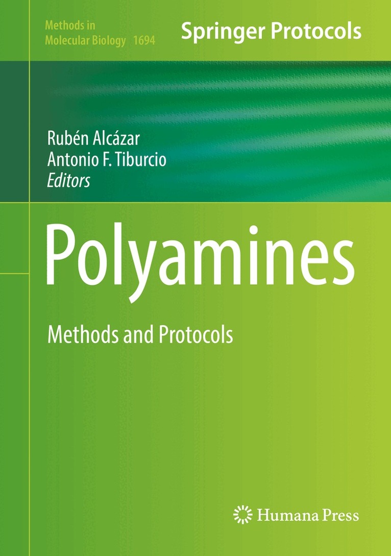 Rubén Alcázar, Antonio F. Tiburcio - Polyamines, Inbunden
