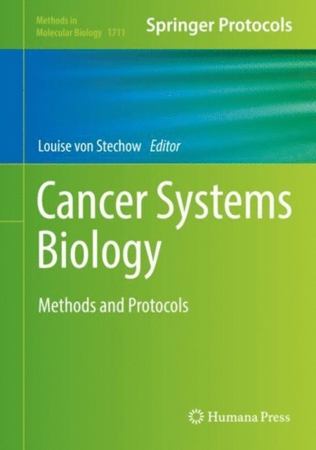 Louise von Stechow - Cancer Systems Biology, E-bok