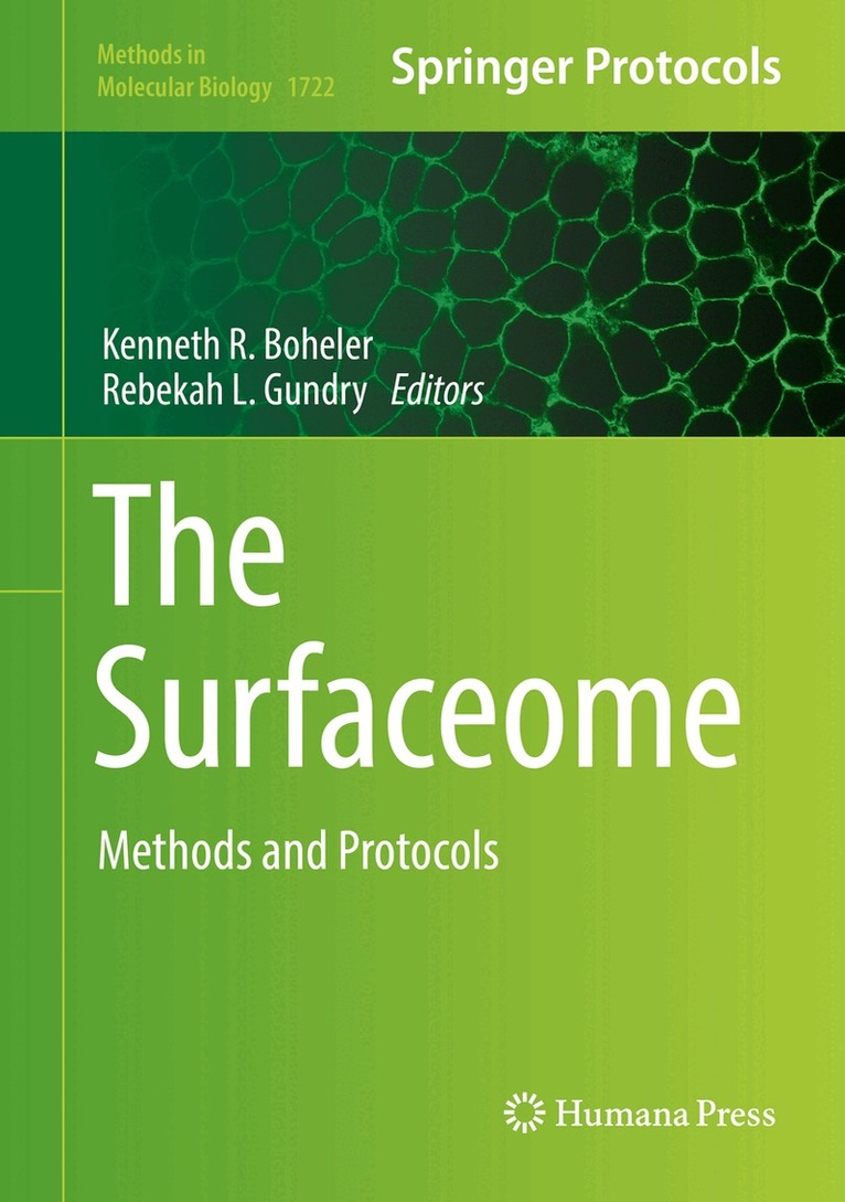 Kenneth R. Boheler, Rebekah L. Gundry - Surfaceome, Inbunden