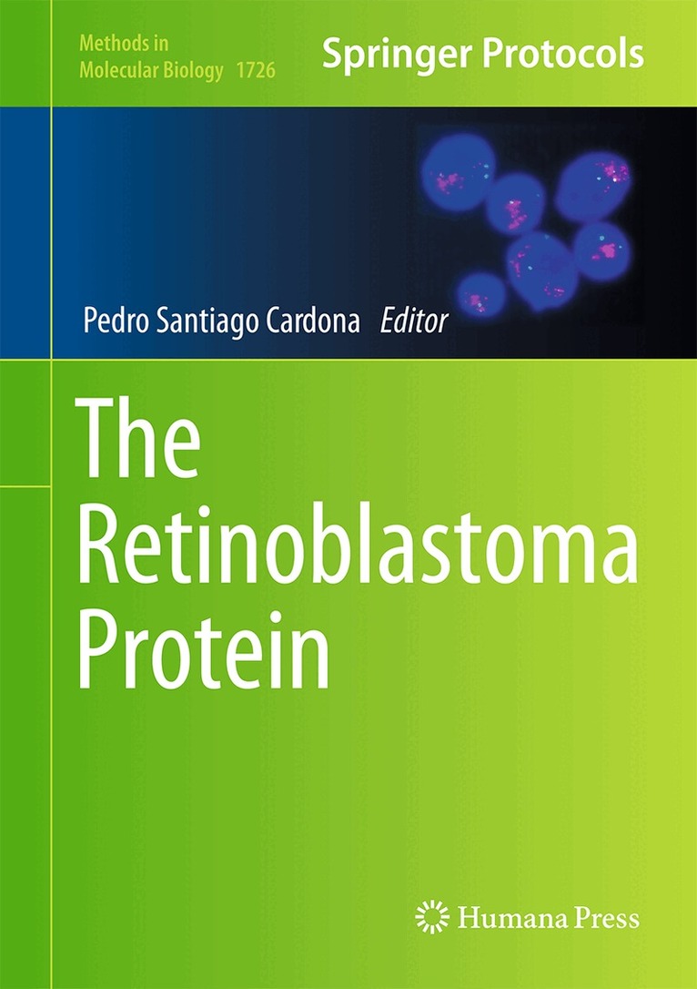 Pedro G. Santiago-Cardona - Retinoblastoma Protein, Inbunden