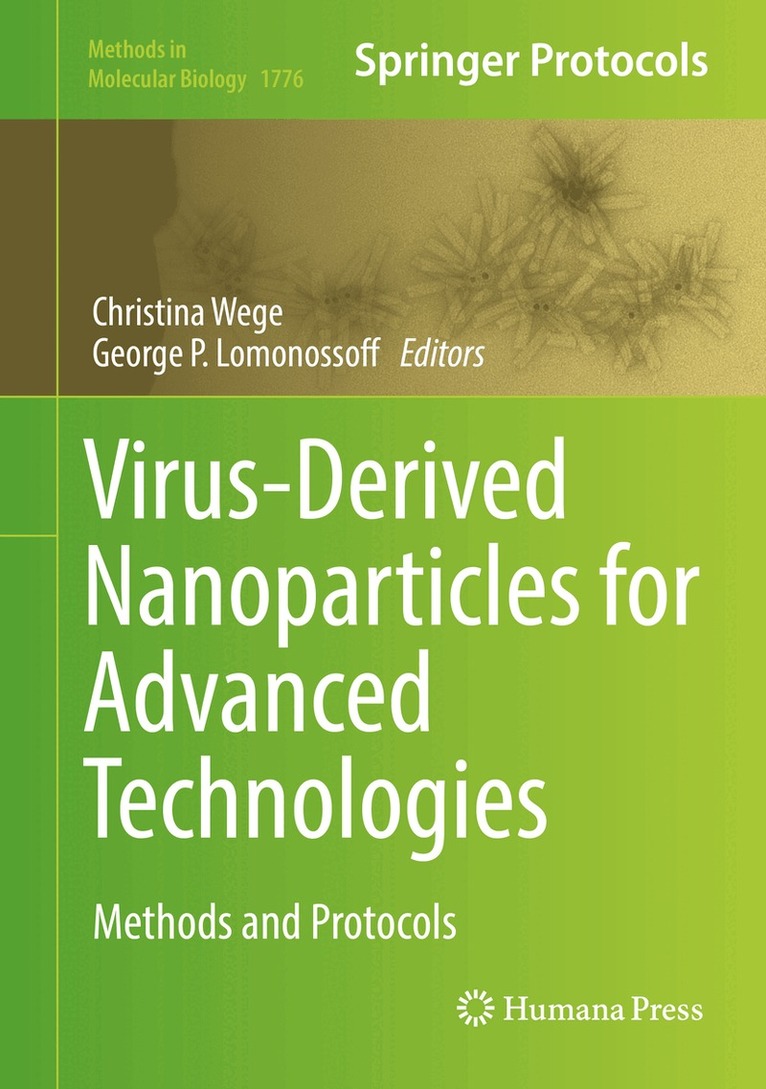Christina Wege, George P. Lomonossoff - Virus-Derived Nanoparticles for Advanced Technologies, Inbunden