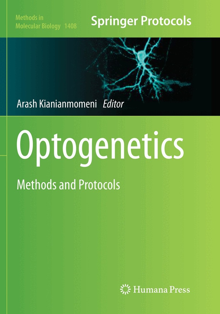 Arash Kianianmomeni - Optogenetics, Häftad