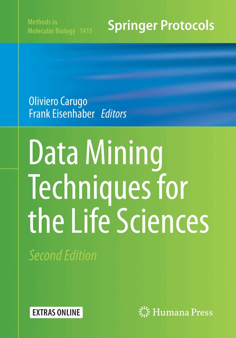 Oliviero Carugo, Frank Eisenhaber - Data Mining Techniques for the Life Sciences, Häftad