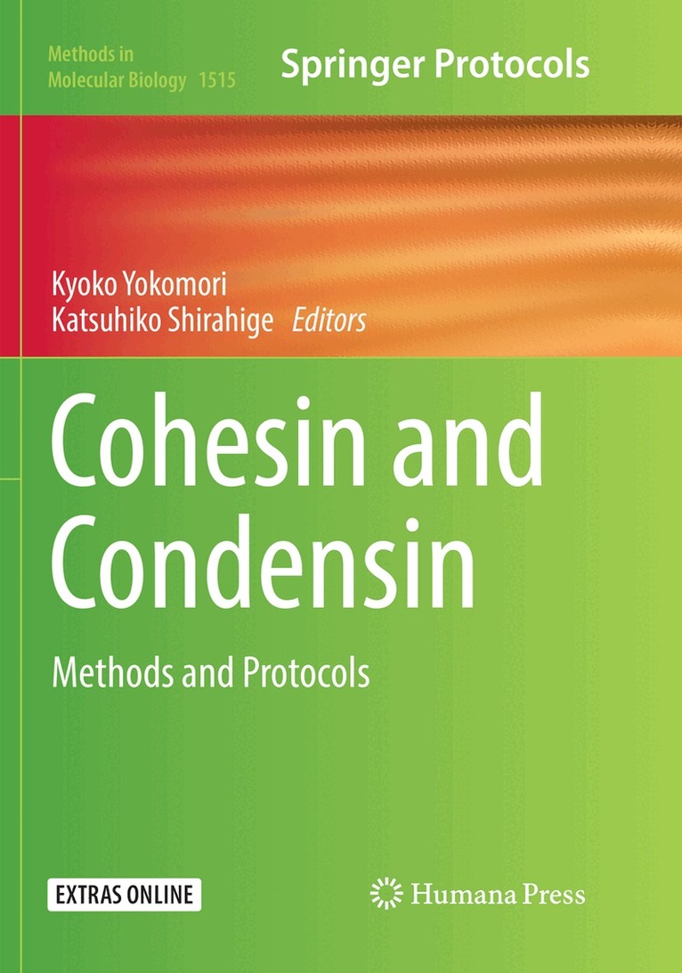 Kyoko Yokomori, Katsuhiko Shirahige - Cohesin and Condensin, Häftad