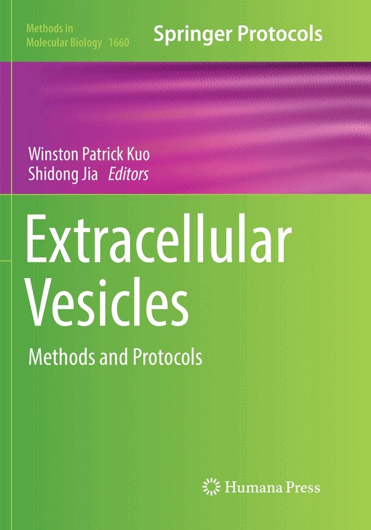 Winston Patrick Kuo, Shidong Jia - Extracellular Vesicles, Häftad