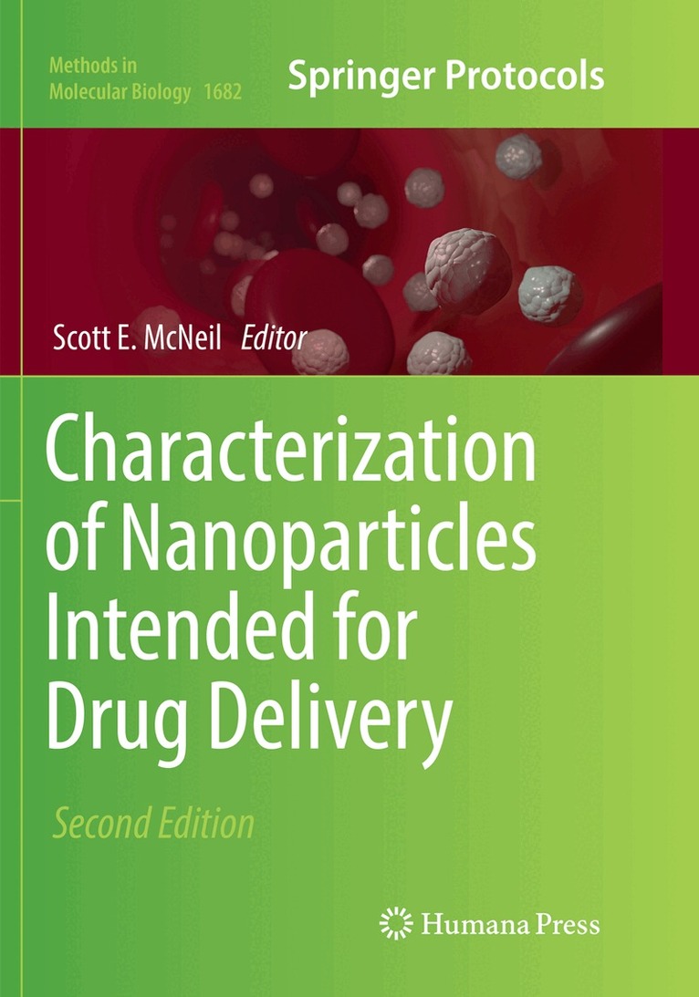 Scott E. McNeil - Characterization of Nanoparticles Intended for Drug Delivery, Häftad