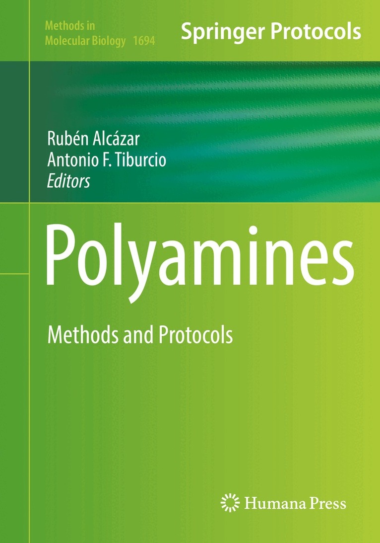 Rubén Alcázar, Antonio F. Tiburcio - Polyamines, Häftad