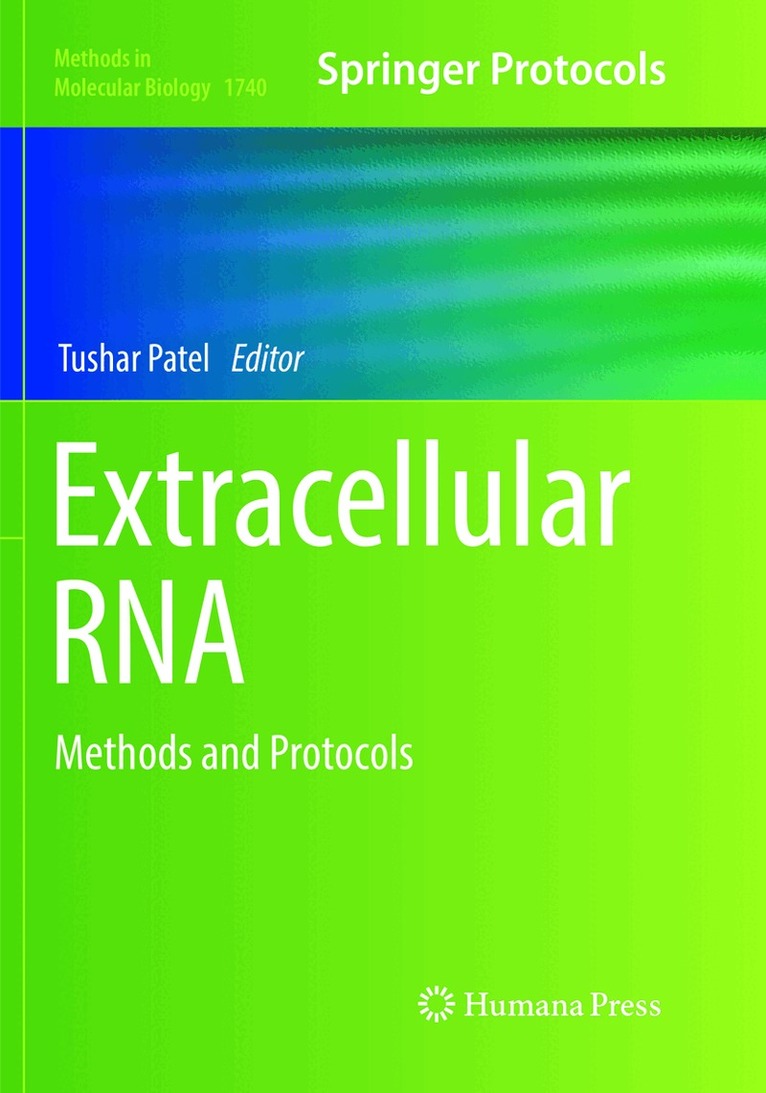 Tushar Patel - Extracellular RNA, Häftad