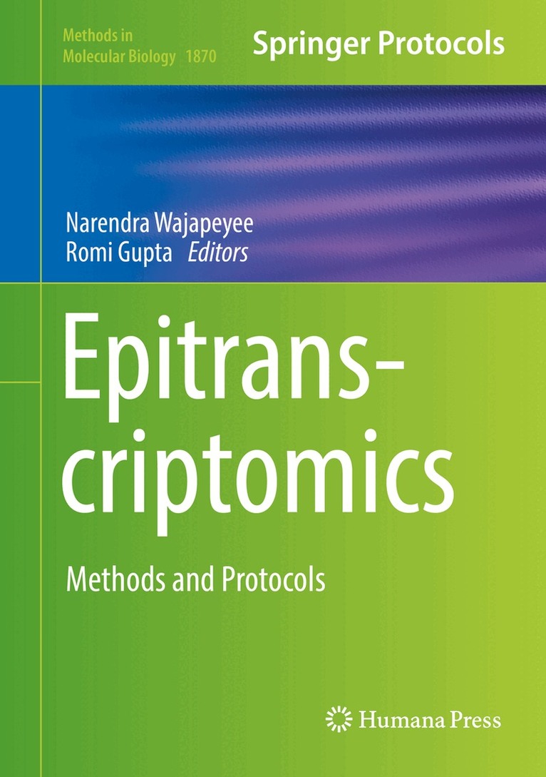Narendra Wajapeyee, Romi Gupta - Epitranscriptomics, Inbunden