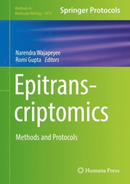 Romi Gupta, Narendra Wajapeyee - Epitranscriptomics, E-bok