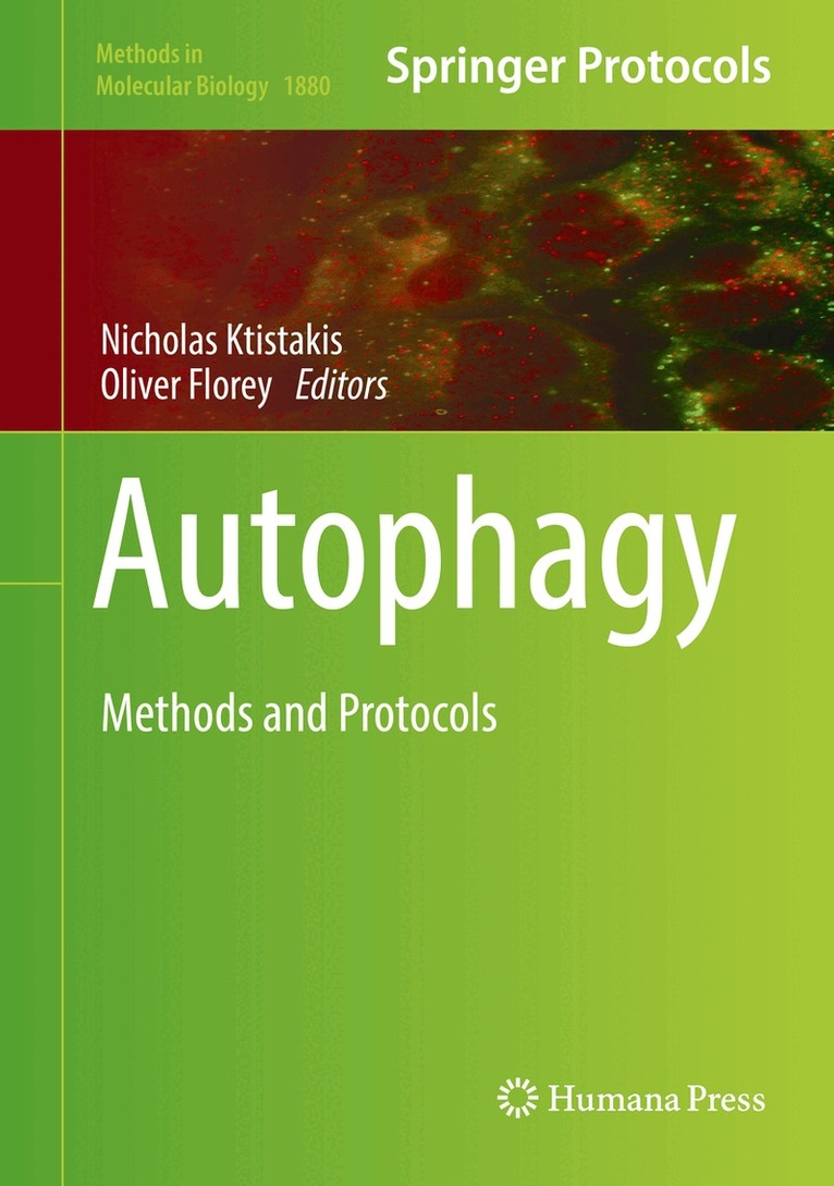 Nicholas Ktistakis, Oliver Florey - Autophagy, Inbunden