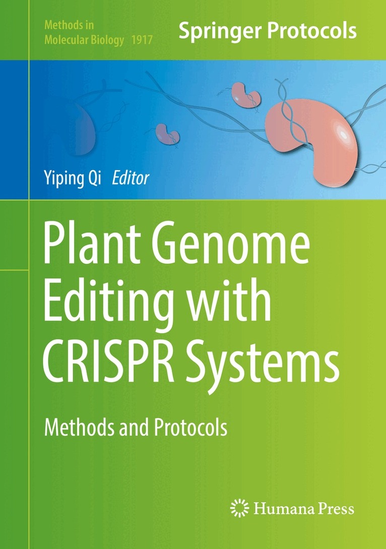 Yiping Qi - Plant Genome Editing with CRISPR Systems, Inbunden