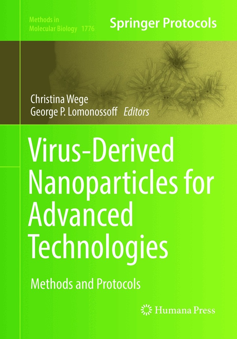 Christina Wege, George P. Lomonossoff - Virus-Derived Nanoparticles for Advanced Technologies, Häftad