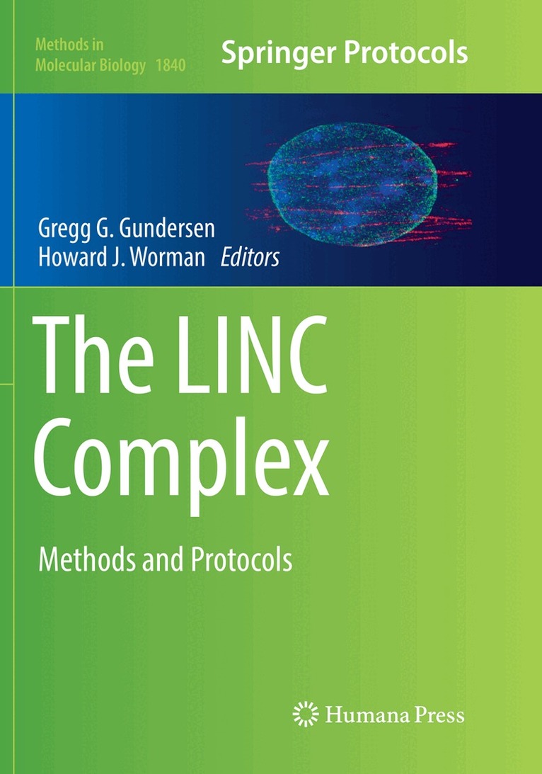 Gregg G. Gundersen, Howard J. Worman - LINC Complex, Häftad