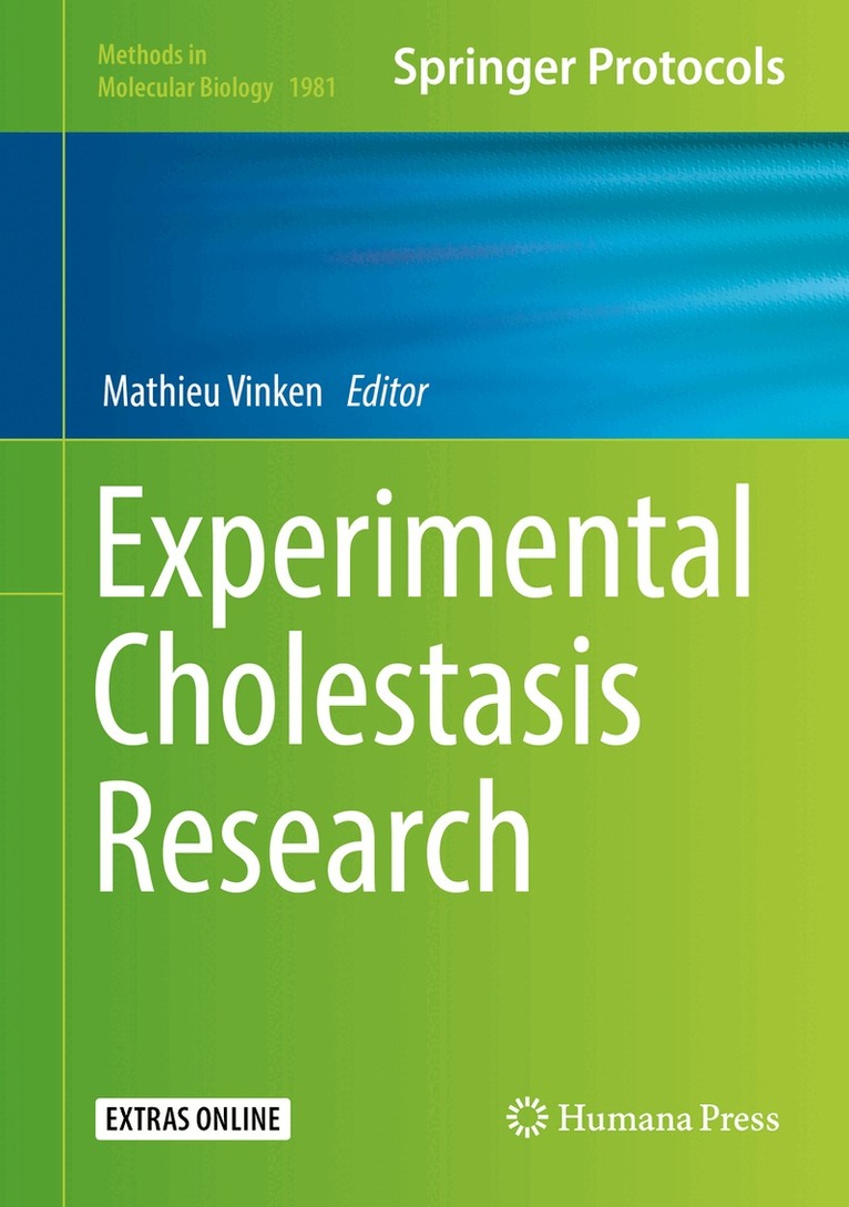 Mathieu Vinken - Experimental Cholestasis Research, Inbunden. Tillgänglighet: Lägg i varukorg