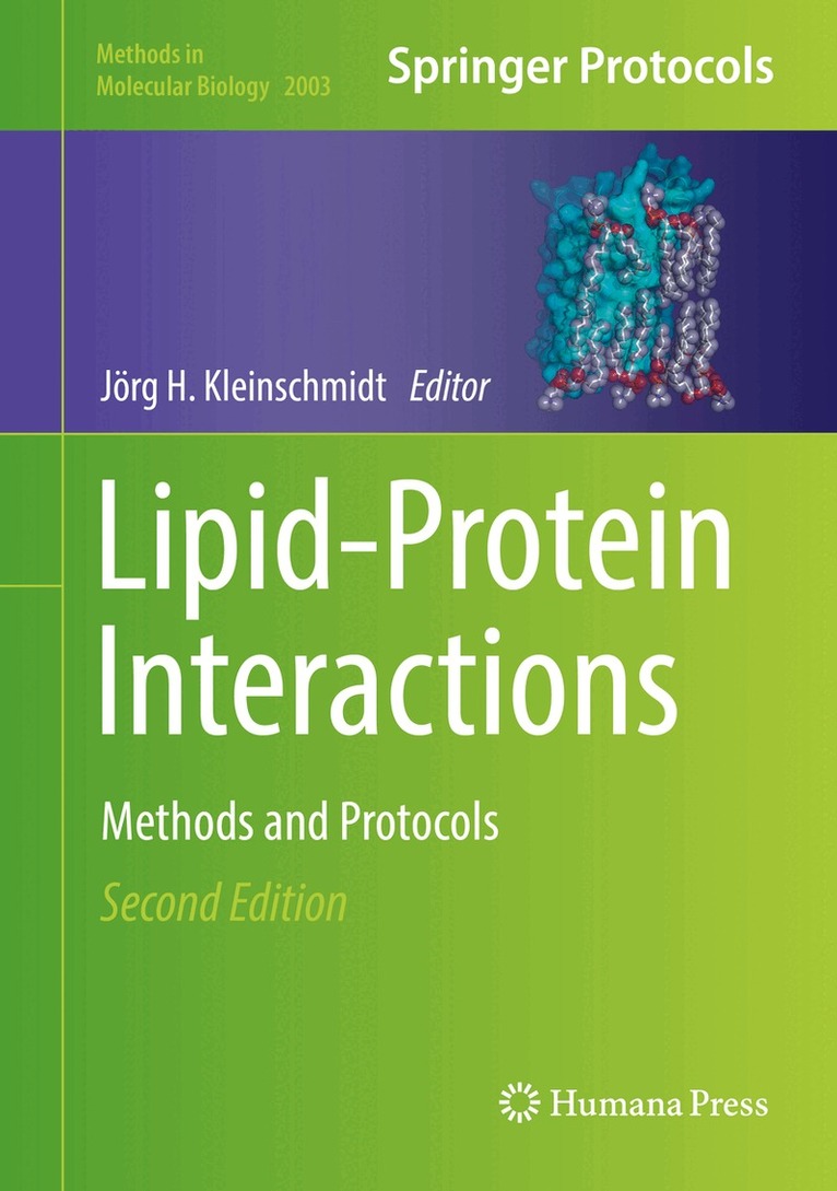 Jörg H. Kleinschmidt - Lipid-Protein Interactions, Inbunden