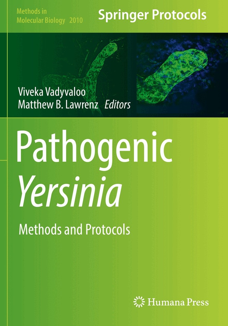 Viveka Vadyvaloo, Matthew B. Lawrenz - Pathogenic Yersinia, Häftad