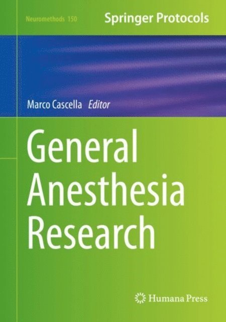 Marco Cascella - General Anesthesia Research, E-bok. Tillgänglighet: Lägg i varukorg