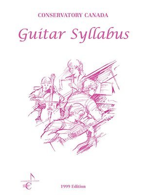 Guitar Syllabus Conservatory Canada, Häftad