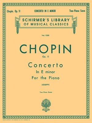 Rafael Joseffy - Concerto No. 1 in E Minor, Op. 11: Schirmer Library of Classics Volume 1350 National Federation of Music Clubs 2024-2028 Piano Duets, Häftad. Tillgänglighet: Lägg i varukorg
