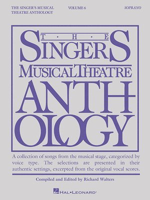 Richard Walters - The Singer's Musical Theatre Anthology: Soprano, Volume 6 Vocal Sheet Music Songbook for Piano and Voice Broadway Audition Songs and Theatre Repertoir, Häftad. Tillgänglighet: Lägg i varukorg