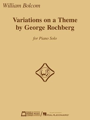Variations on a Theme by George Rochberg: For Piano Solo, Häftad