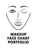 Makeup Face Chart Portfolio: No Lines Edition
