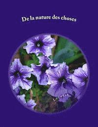 Lucretius Titus Carus, Georges Ballin - De la nature des choses: Lucrece, Häftad
