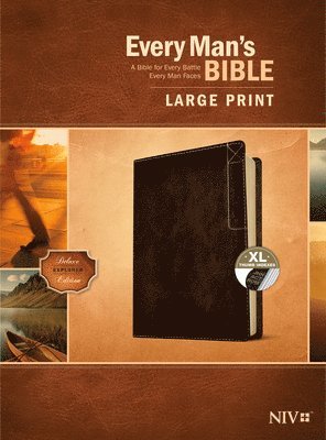 Stephen Arterburn - Every Man's Bible NIV, Large Print, Deluxe Explorer Edition, Inbunden