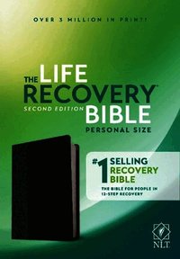 NLT Life Recovery Bible, Second Edition Personal Size, Black