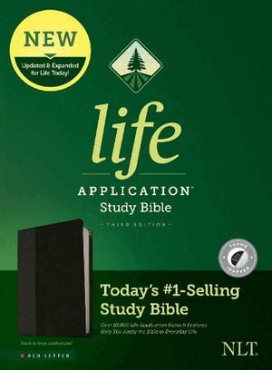 Tyndale - NLT Life Application Study Bible, Third Edition, Black, Inbunden