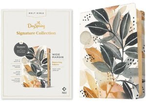 Tyndale - NLT Wide Margin Bible, Dayspring Signature Collection, Filament Enabled (Leatherlike, Autumn Leaves, Red Letter), Inbunden