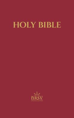 NRSV Updated Edition Pew Bible with Apocrypha (Hardcover, Burgundy), Inbunden