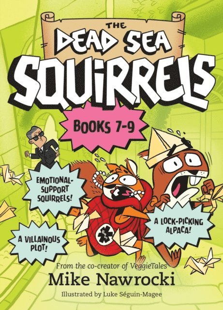 Mike Nawrocki - Dead Sea Squirrels Set Books 7-9: Merle of Nazareth / A Dusty Donkey Detour / Jingle Squirrels, E-bok