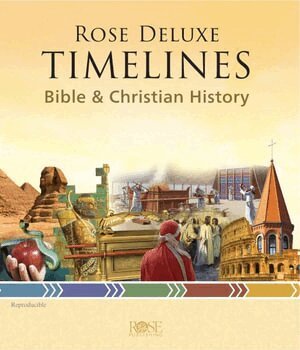 Rose Publishing - Rose Deluxe Timelines, Inbunden