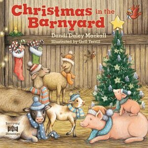 Dandi Daley Mackall - Christmas in the Barnyard, Kartonnage