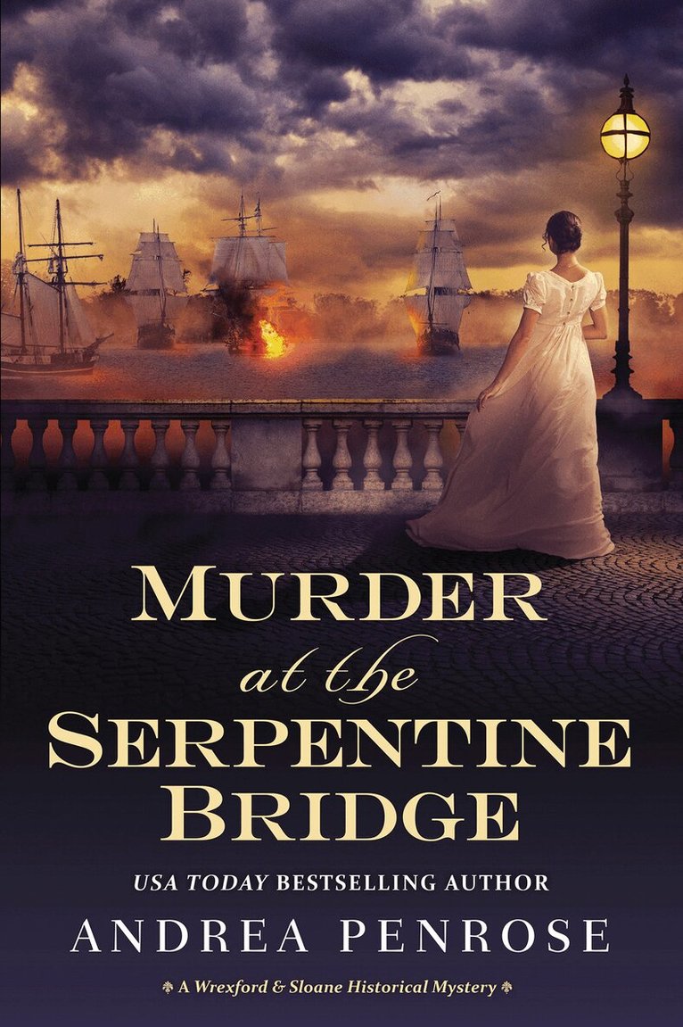Andrea Penrose - Murder at the Serpentine Bridge, Häftad