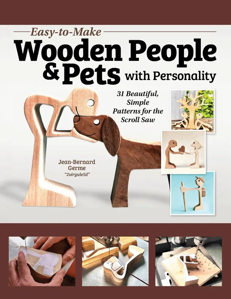 Jean-Bernard Germe - Easy-to-Make Wooden People & Pets with Personality, Häftad. Tillgänglighet: Lägg i varukorg