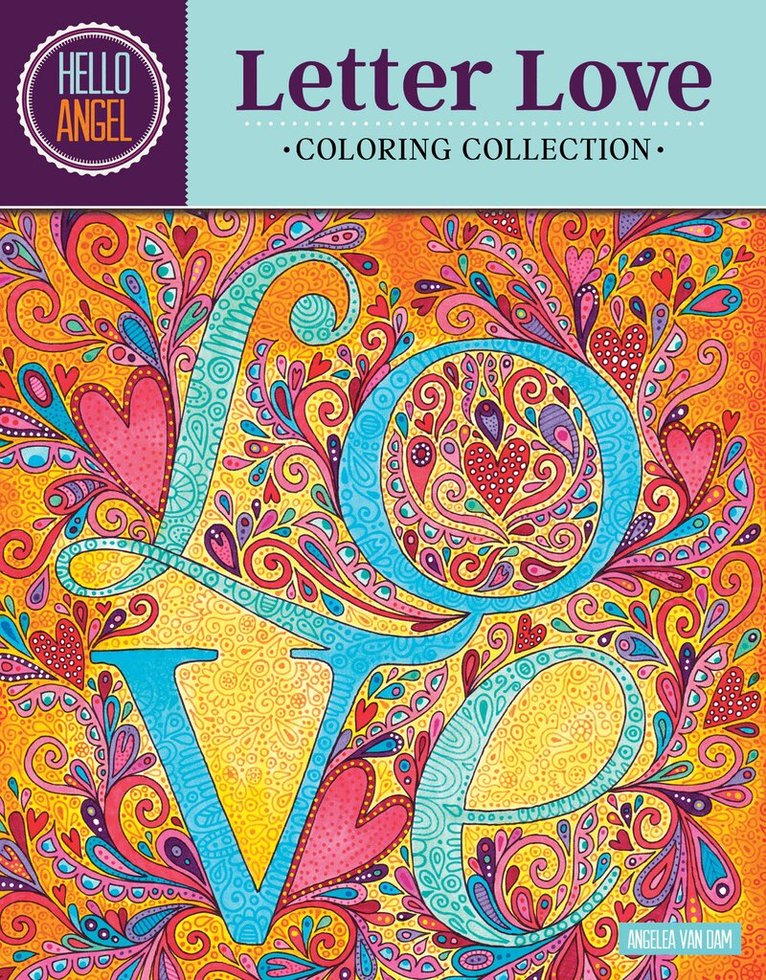 Angelea Van Dam - Hello Angel Letter Love Coloring Collection, Häftad. Tillgänglighet: Tillfälligt slut