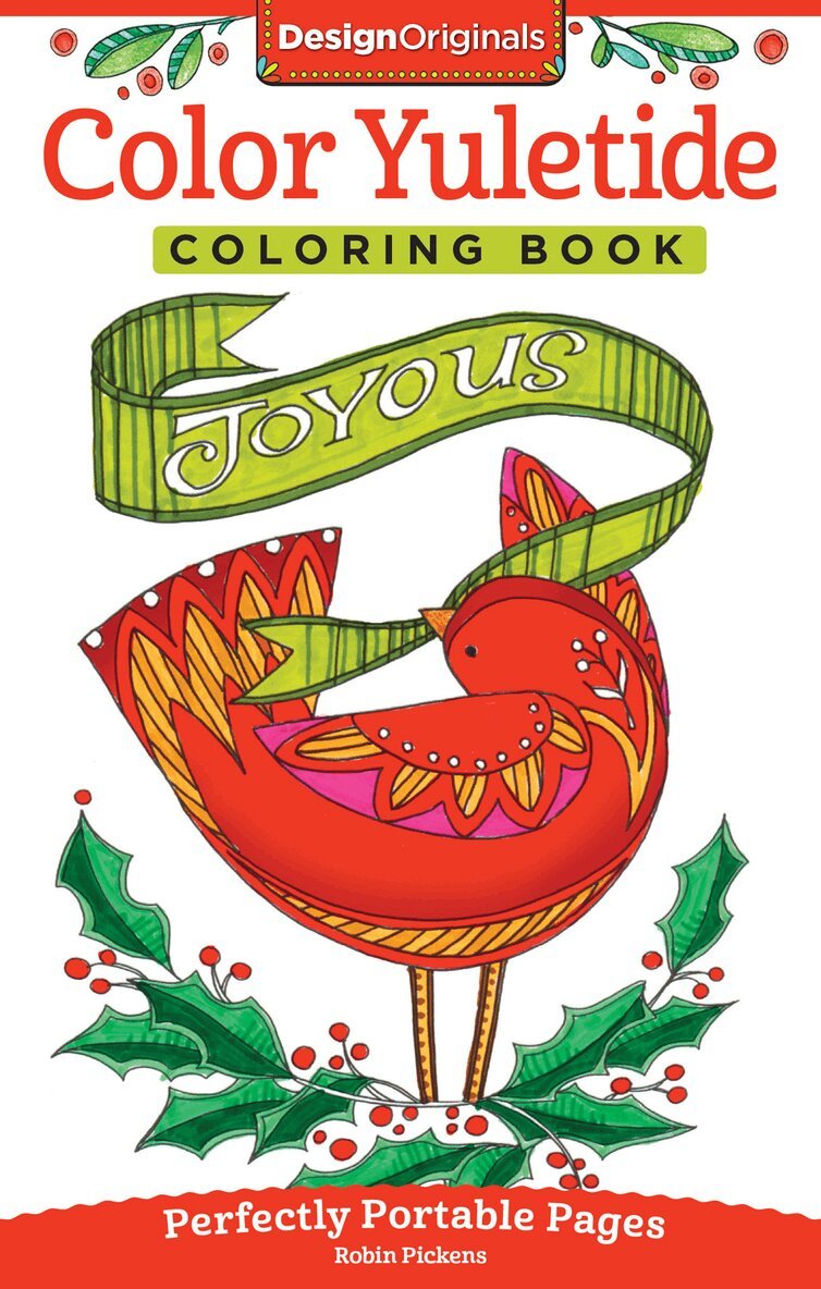 Robin Pickens - Color Yuletide Coloring Book, Häftad