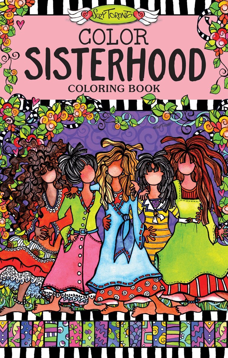 Suzy Toronto - Color Sisterhood Coloring Book, Häftad. Tillgänglighet: Tillfälligt slut