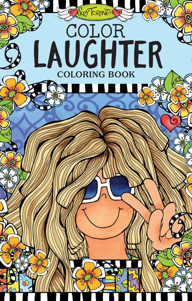 Suzy Toronto - Color Laughter Coloring Book, Häftad. Tillgänglighet: Tillfälligt slut