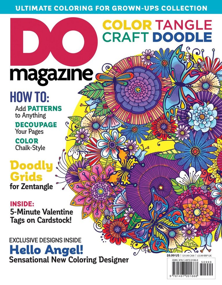 Editors of DO Magazine - Color, Tangle, Craft, Doodle (#3), Häftad. Tillgänglighet: Tillfälligt slut