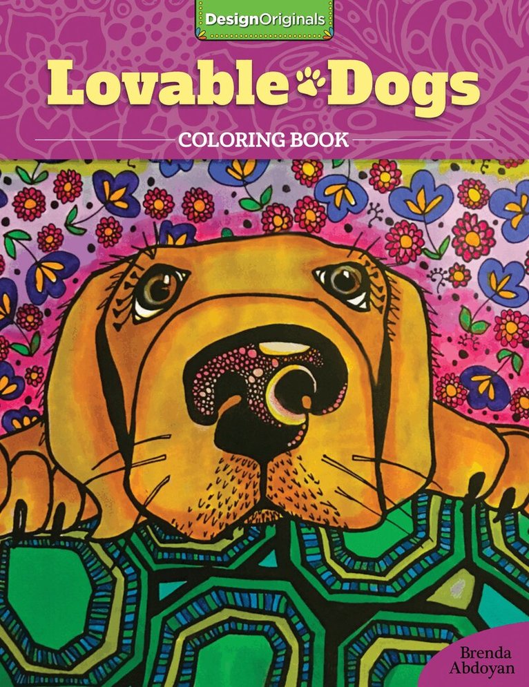 Brenda Abdoyan - Lovable Dogs Coloring Book, Häftad