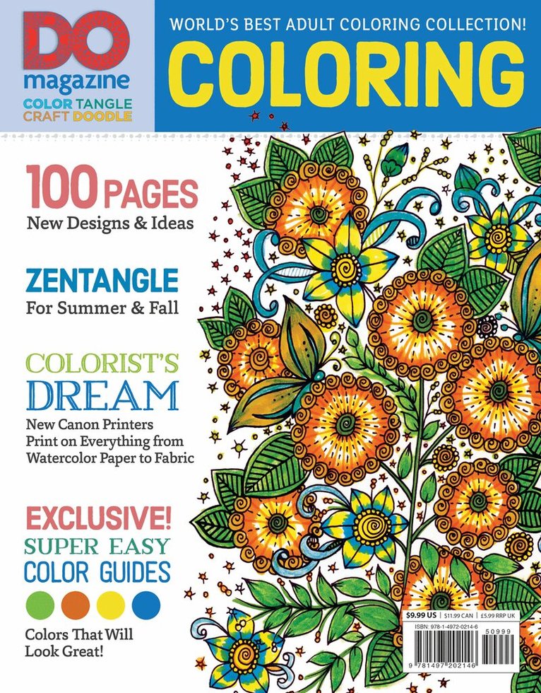 Editors of DO Magazine - DO: Color, Tangle, Craft, Doodle (#5), Häftad. Tillgänglighet: Tillfälligt slut
